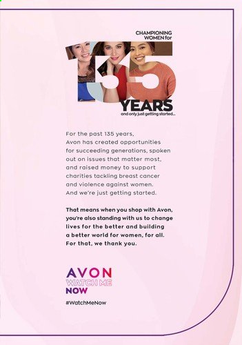 Avon offer - 1.9.2021 - 30.9.2021.