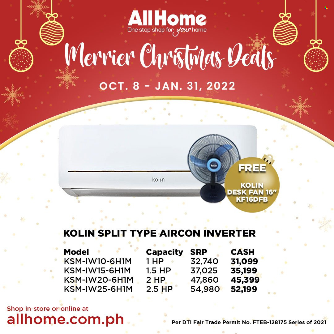AllHome offer  - 8.10.2021 - 31.1.2022. Page 1.
