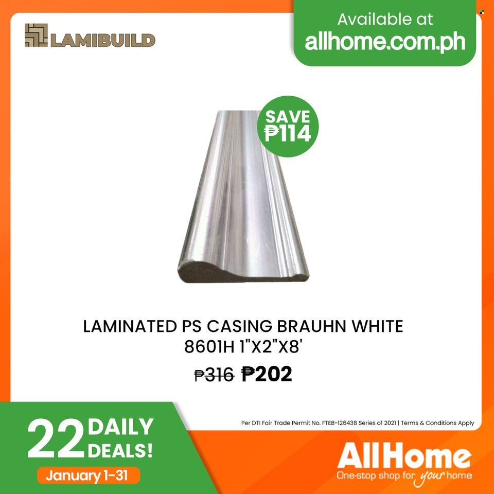 AllHome offer  - 1.1.2022 - 31.1.2022. Page 2.