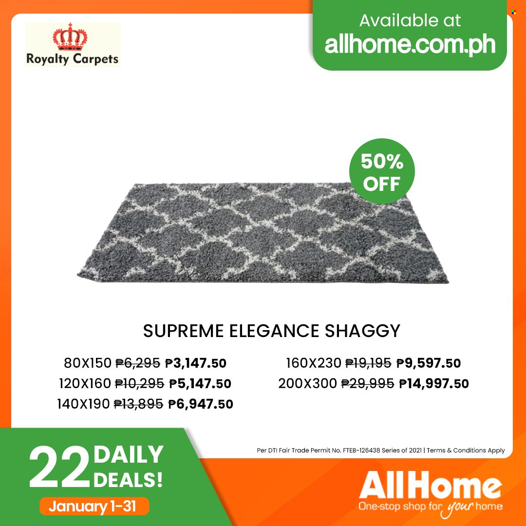 AllHome offer  - 1.1.2022 - 31.1.2022. Page 27.