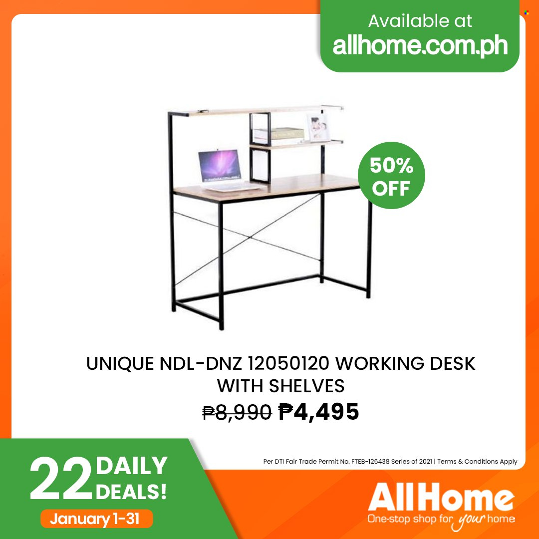 AllHome offer  - 1.1.2022 - 31.1.2022. Page 29.