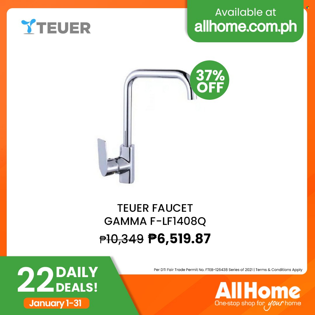 AllHome offer  - 1.1.2022 - 31.1.2022. Page 39.