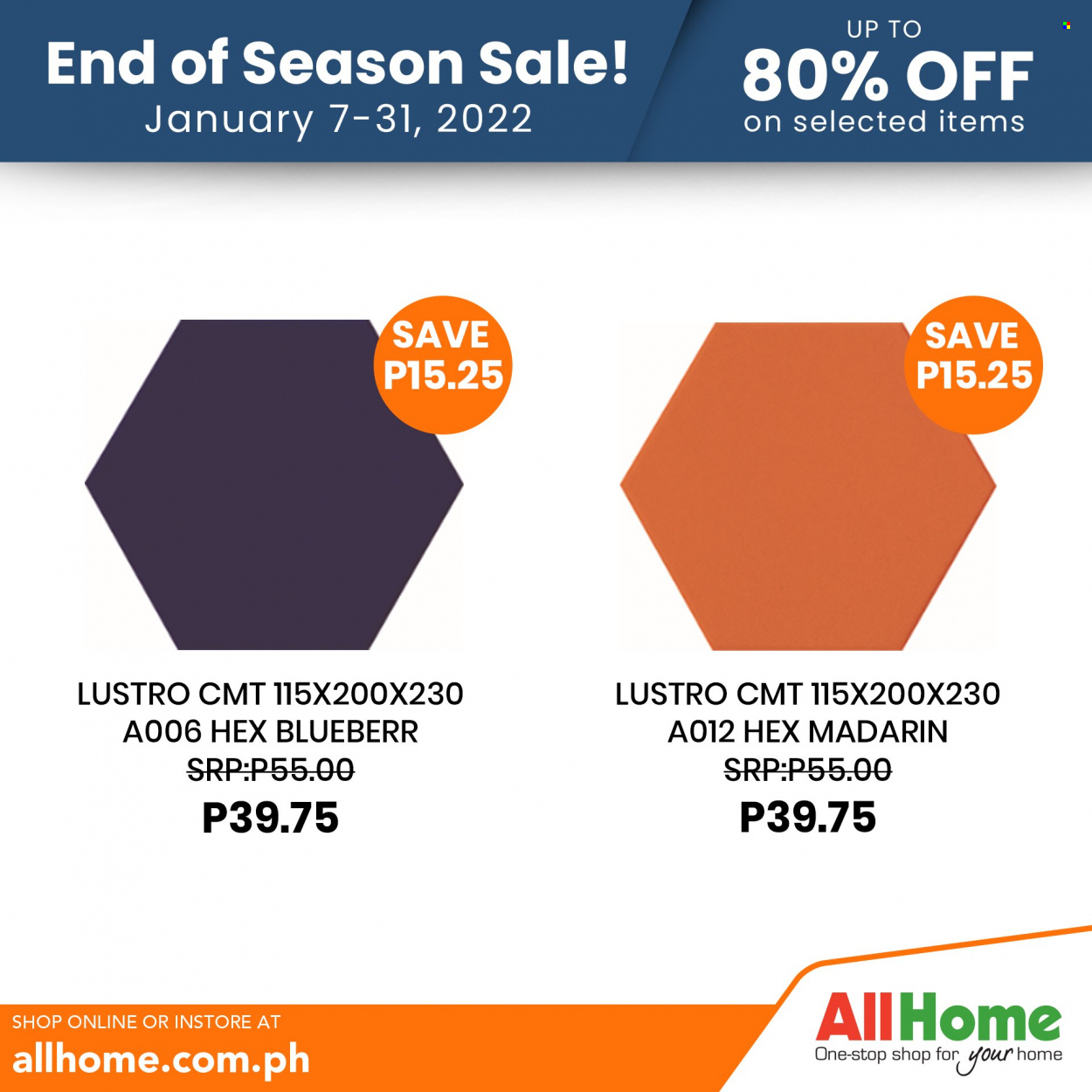 AllHome offer  - 7.1.2022 - 31.1.2022. Page 9.