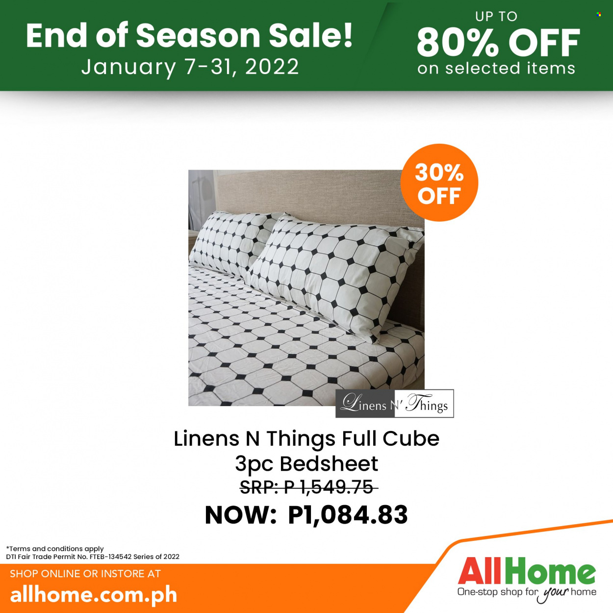 AllHome offer  - 7.1.2022 - 31.1.2022. Page 19.