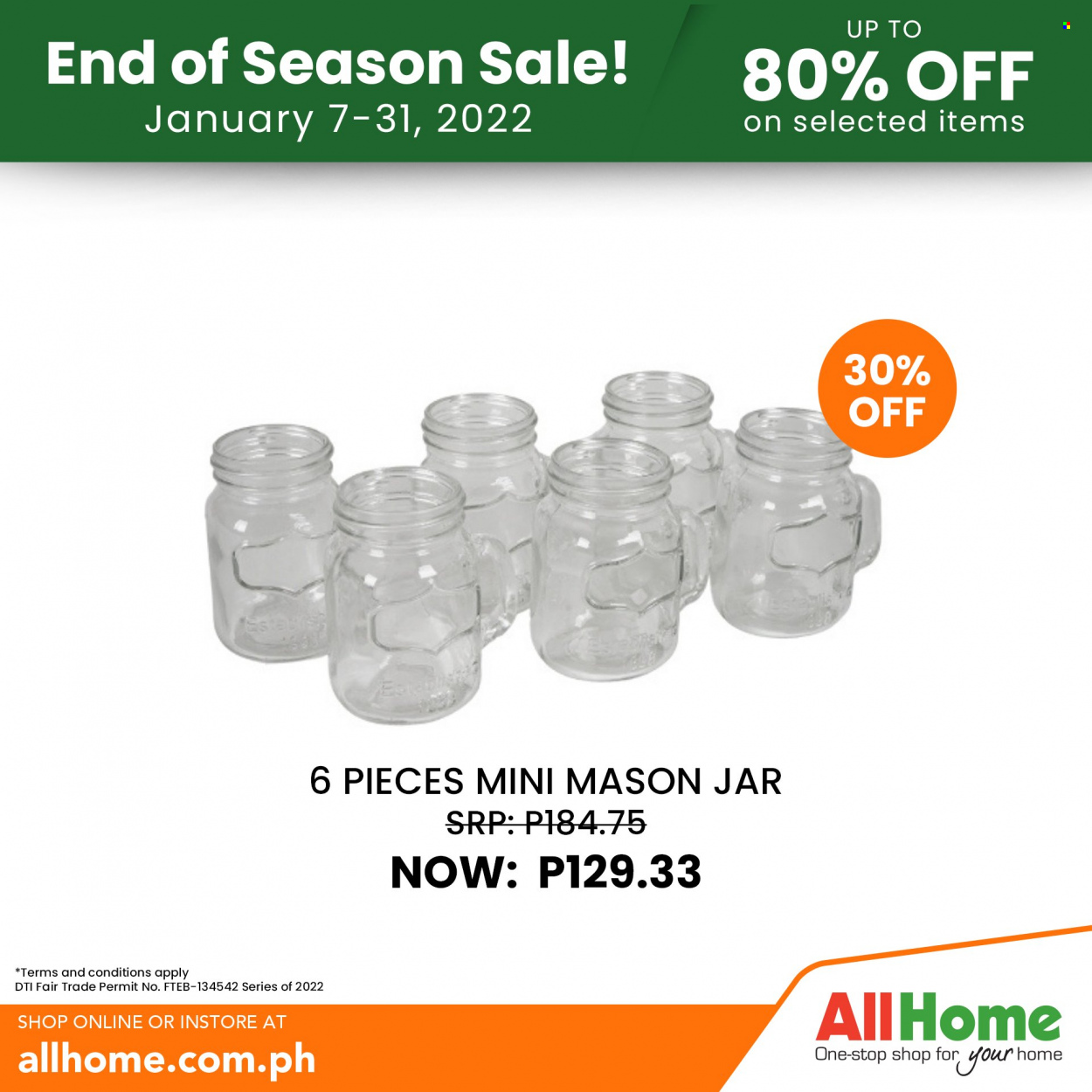 AllHome offer  - 7.1.2022 - 31.1.2022. Page 33.