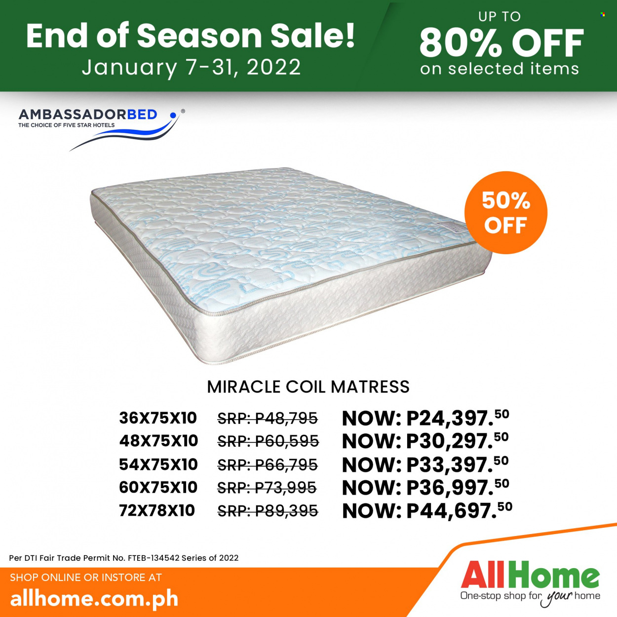 AllHome offer  - 7.1.2022 - 31.1.2022. Page 37.