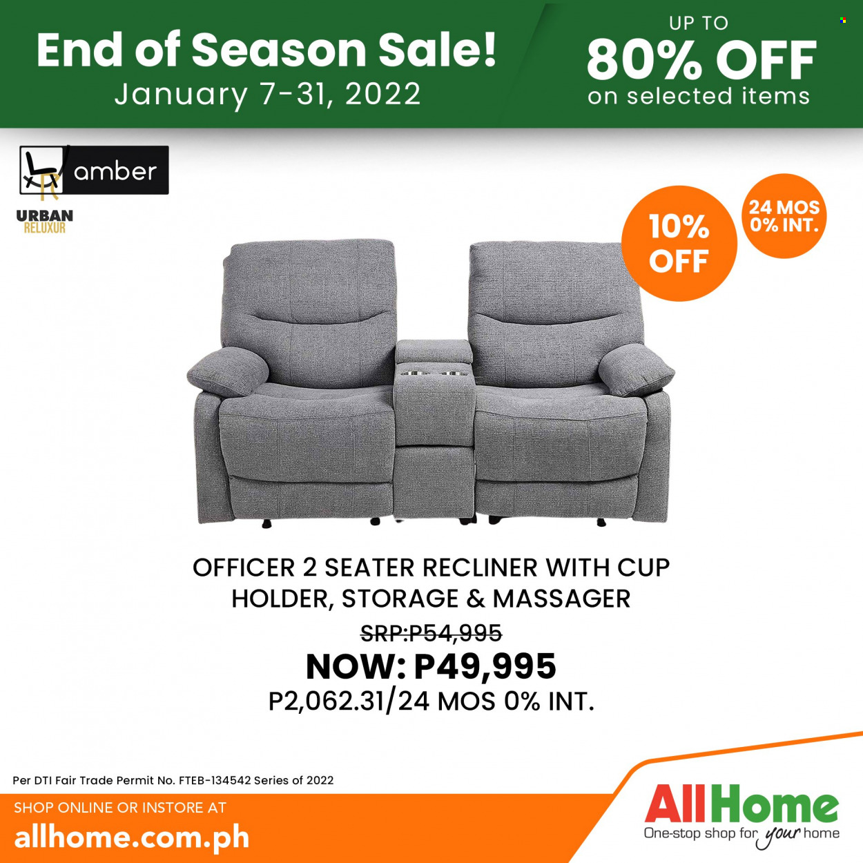 AllHome offer  - 7.1.2022 - 31.1.2022. Page 41.