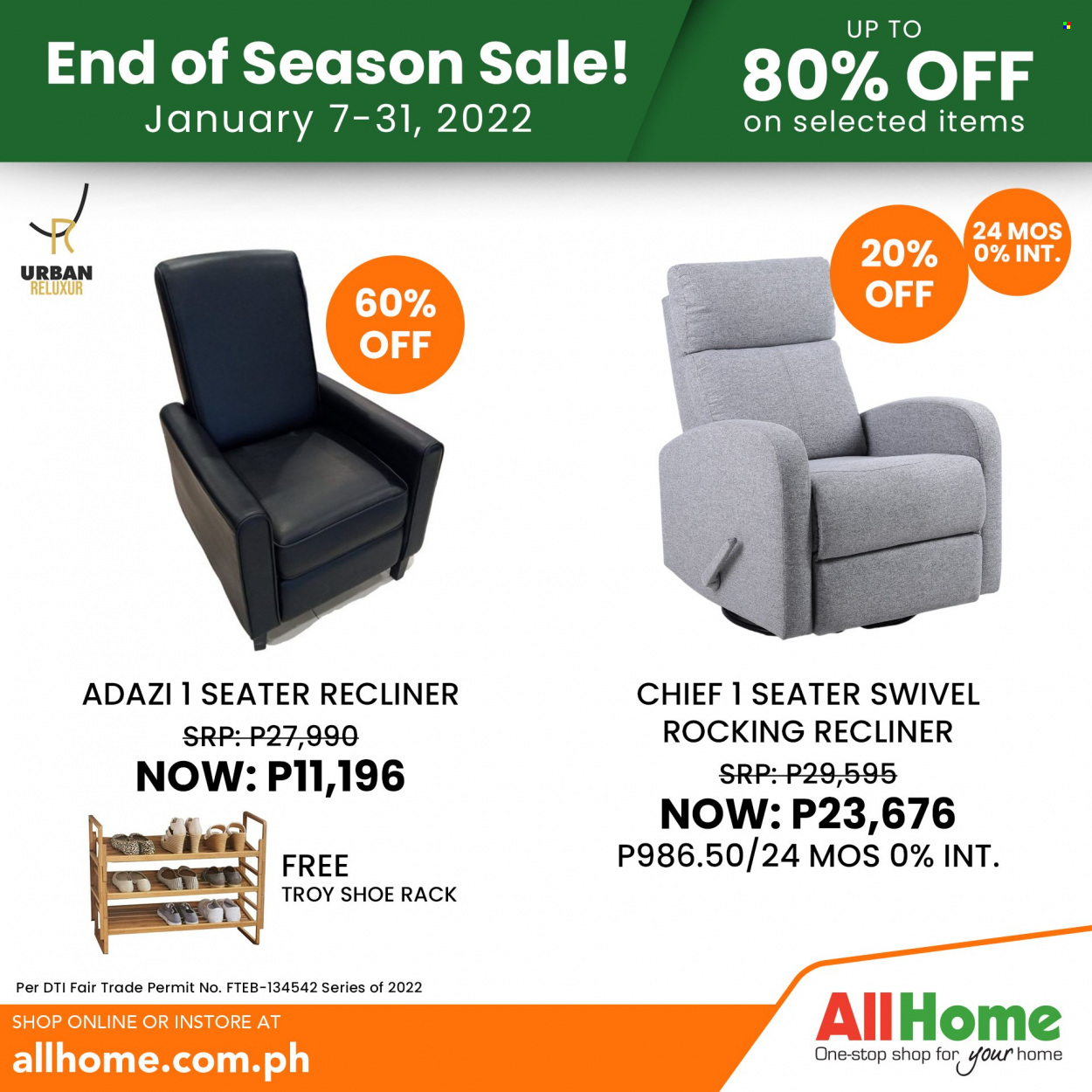 AllHome offer  - 7.1.2022 - 31.1.2022. Page 43.