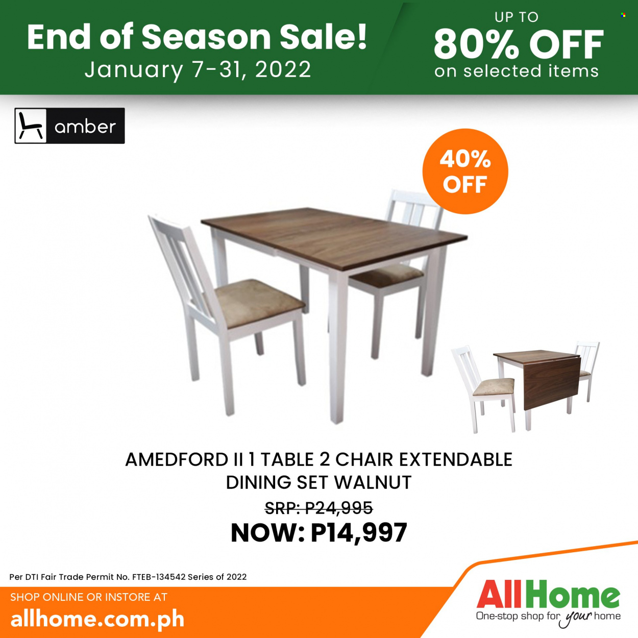 AllHome offer  - 7.1.2022 - 31.1.2022. Page 45.