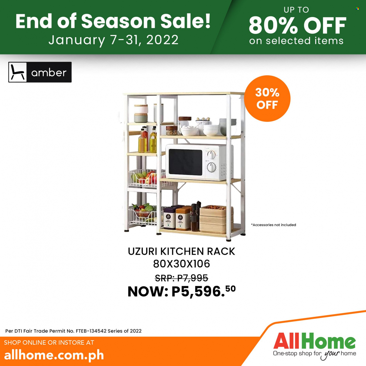 AllHome offer  - 7.1.2022 - 31.1.2022. Page 47.