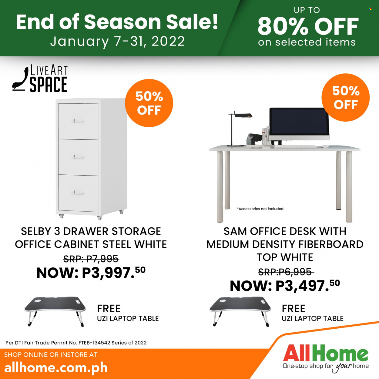 AllHome offer  - 7.1.2022 - 31.1.2022. Page 50.