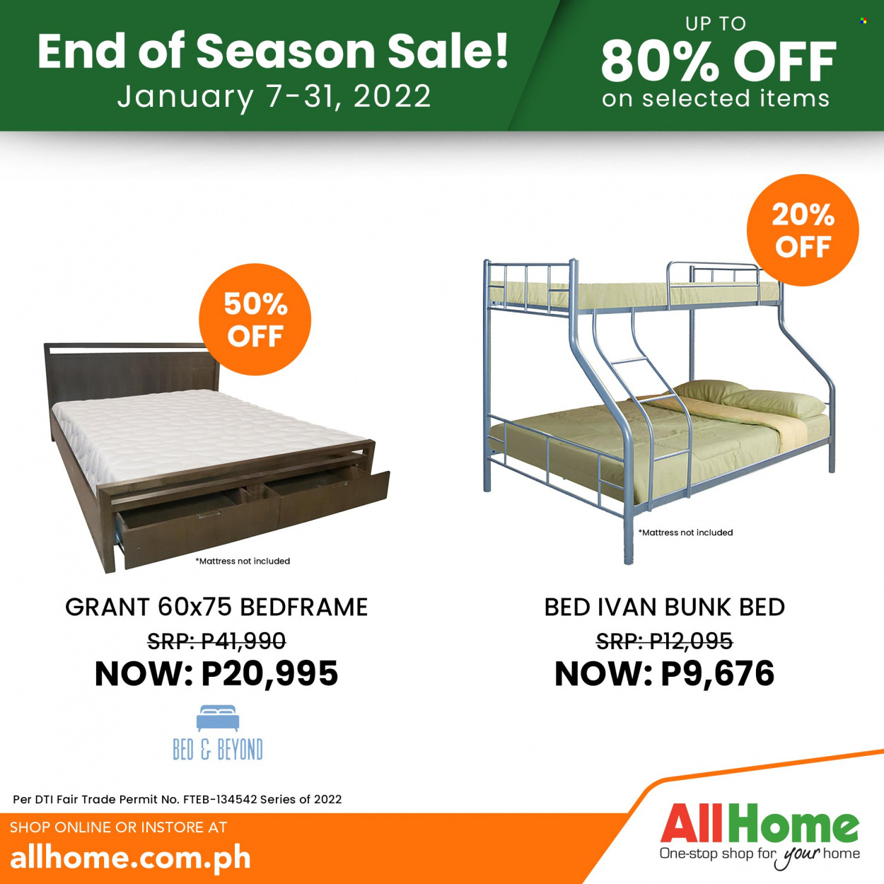 AllHome offer  - 7.1.2022 - 31.1.2022. Page 51.