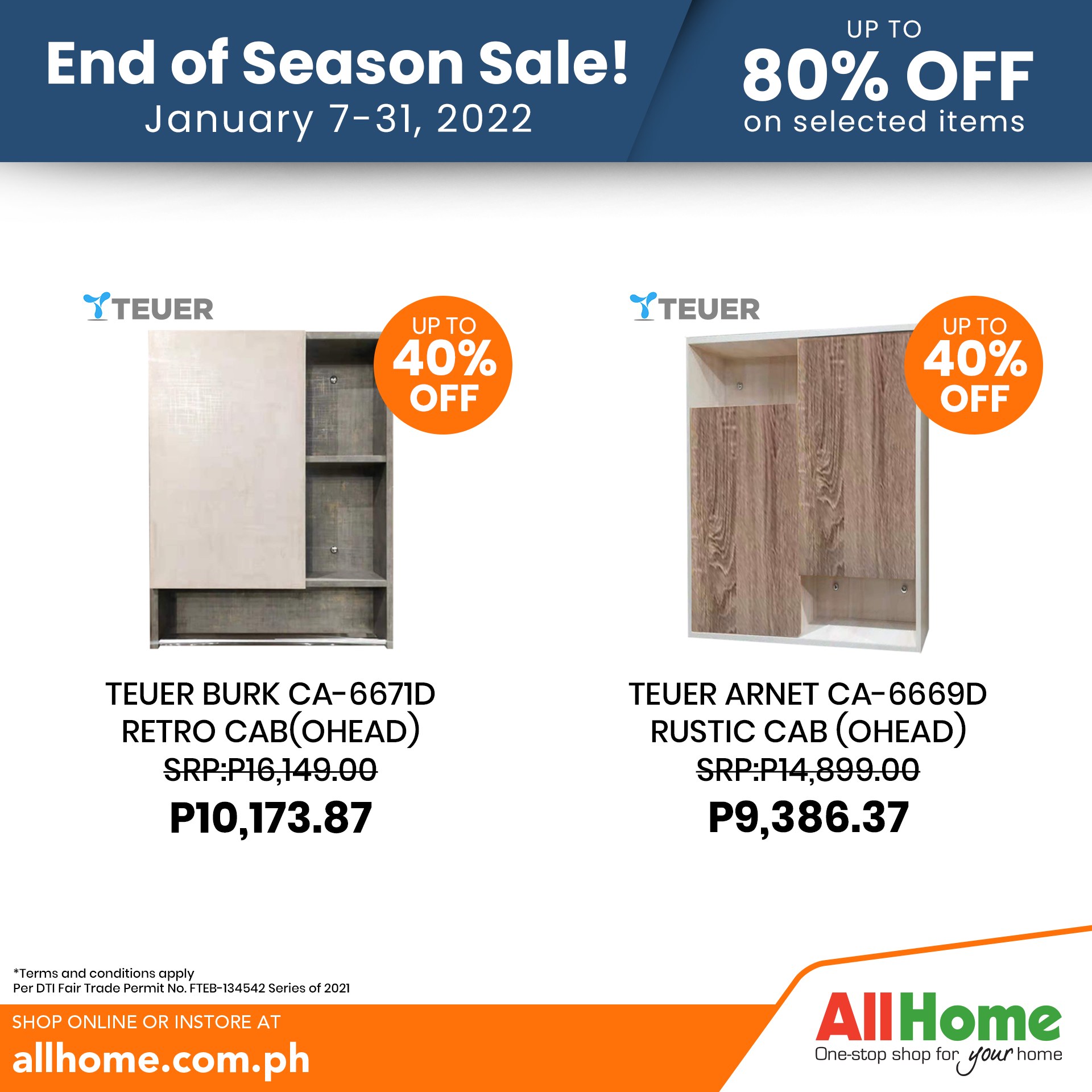 AllHome offer  - 7.1.2022 - 31.1.2022. Page 61.