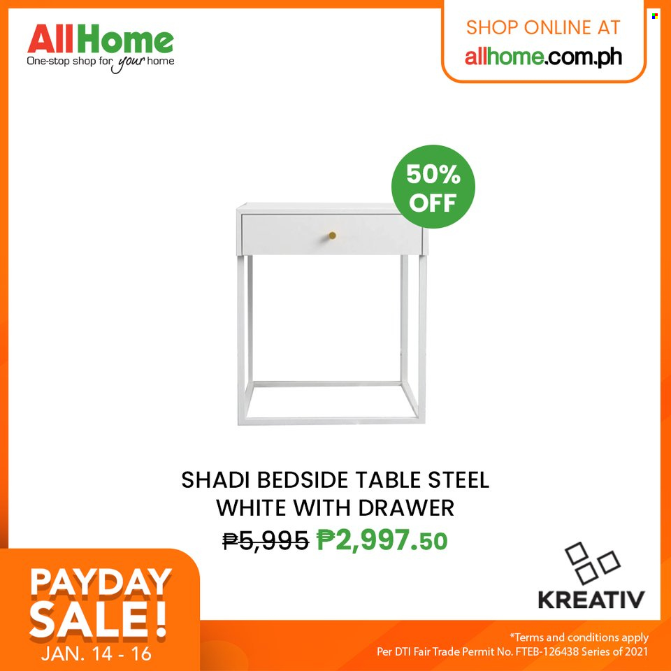 AllHome offer  - 14.1.2022 - 16.1.2022. Page 3.