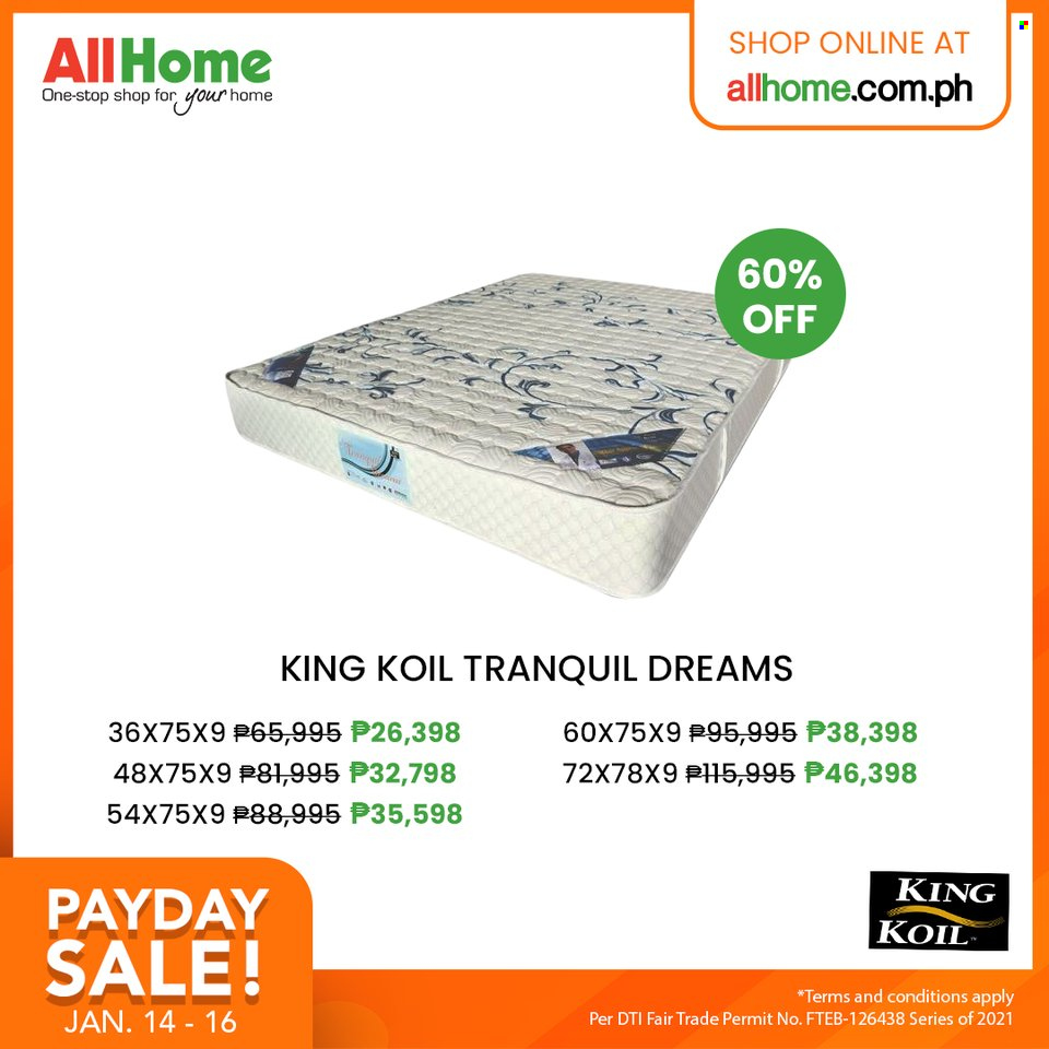 AllHome offer  - 14.1.2022 - 16.1.2022. Page 4.