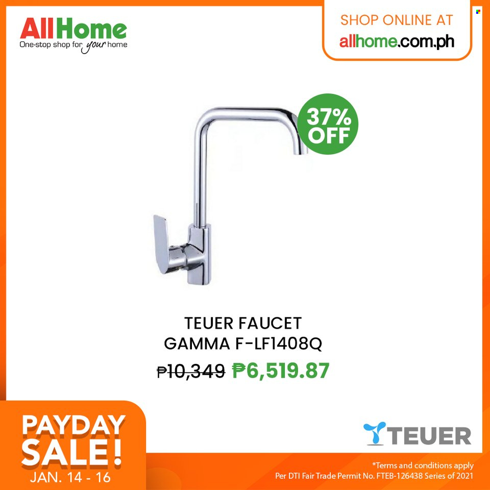 AllHome offer  - 14.1.2022 - 16.1.2022. Page 17.