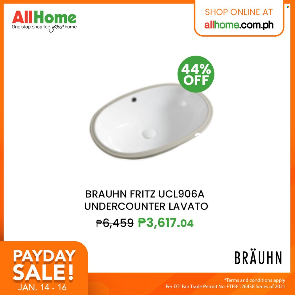 AllHome offer  - 14.1.2022 - 16.1.2022. Page 18.