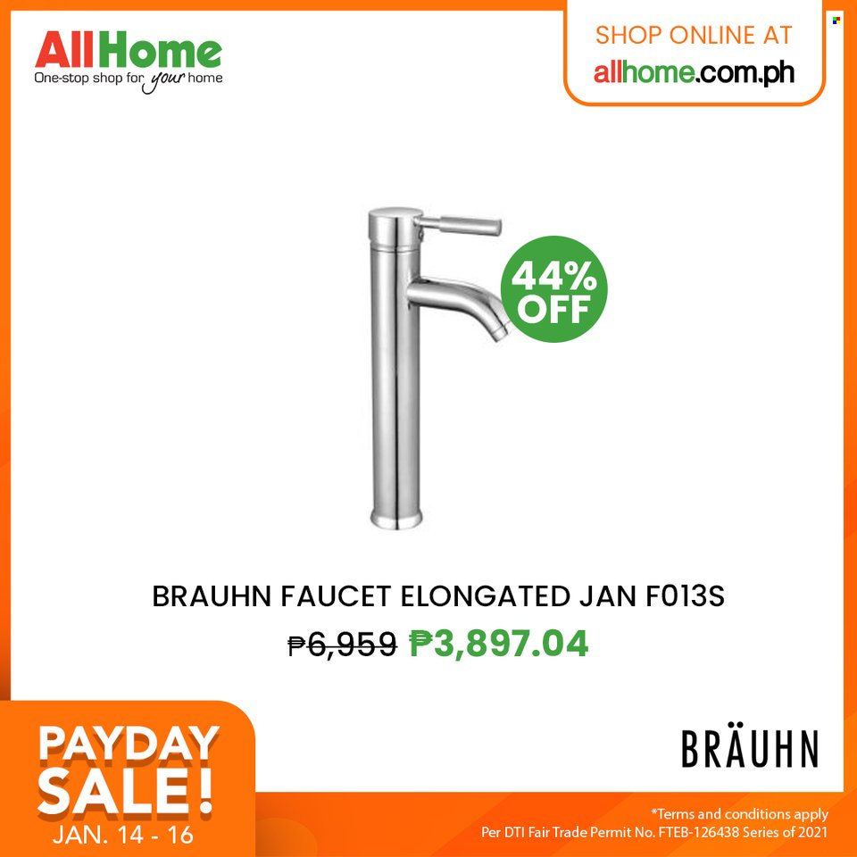 AllHome offer  - 14.1.2022 - 16.1.2022. Page 19.