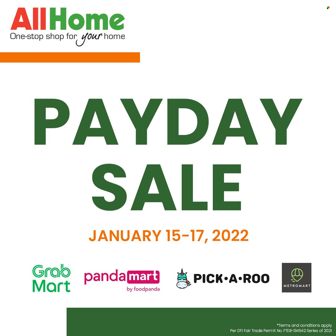 AllHome offer  - 15.1.2022 - 17.1.2022. Page 1.