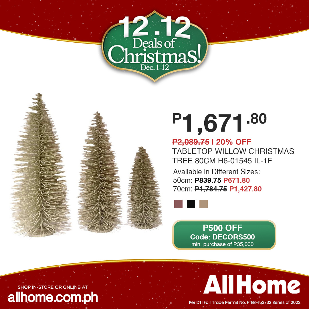 AllHome offer - 1.12.2022 - 12.12.2022.