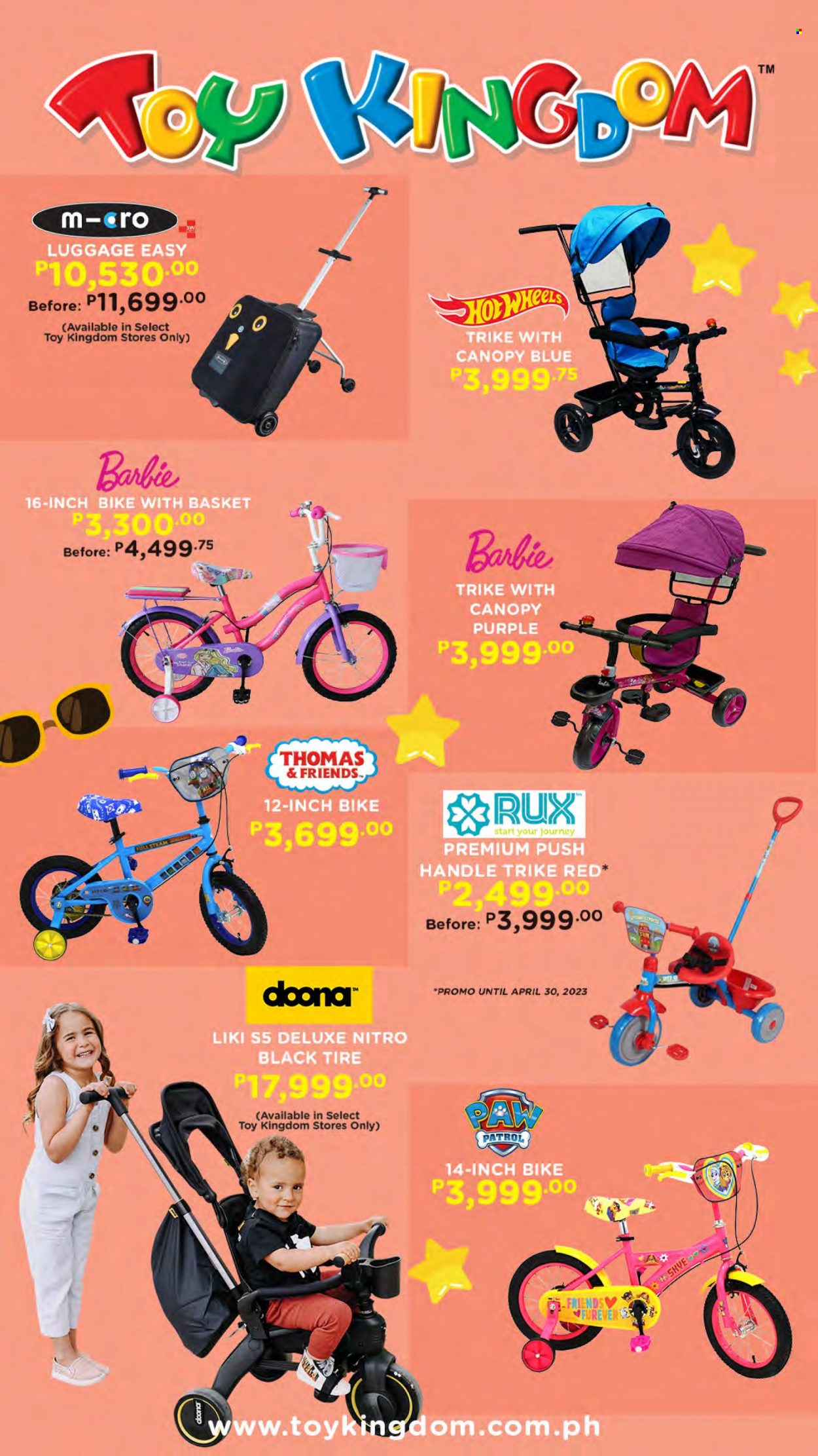 Toy Kingdom offer . Page 16.