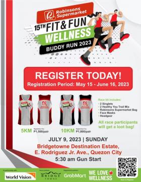 Robinsons Supermarket - The 15th Fit And Fun Wellness Buddy Run