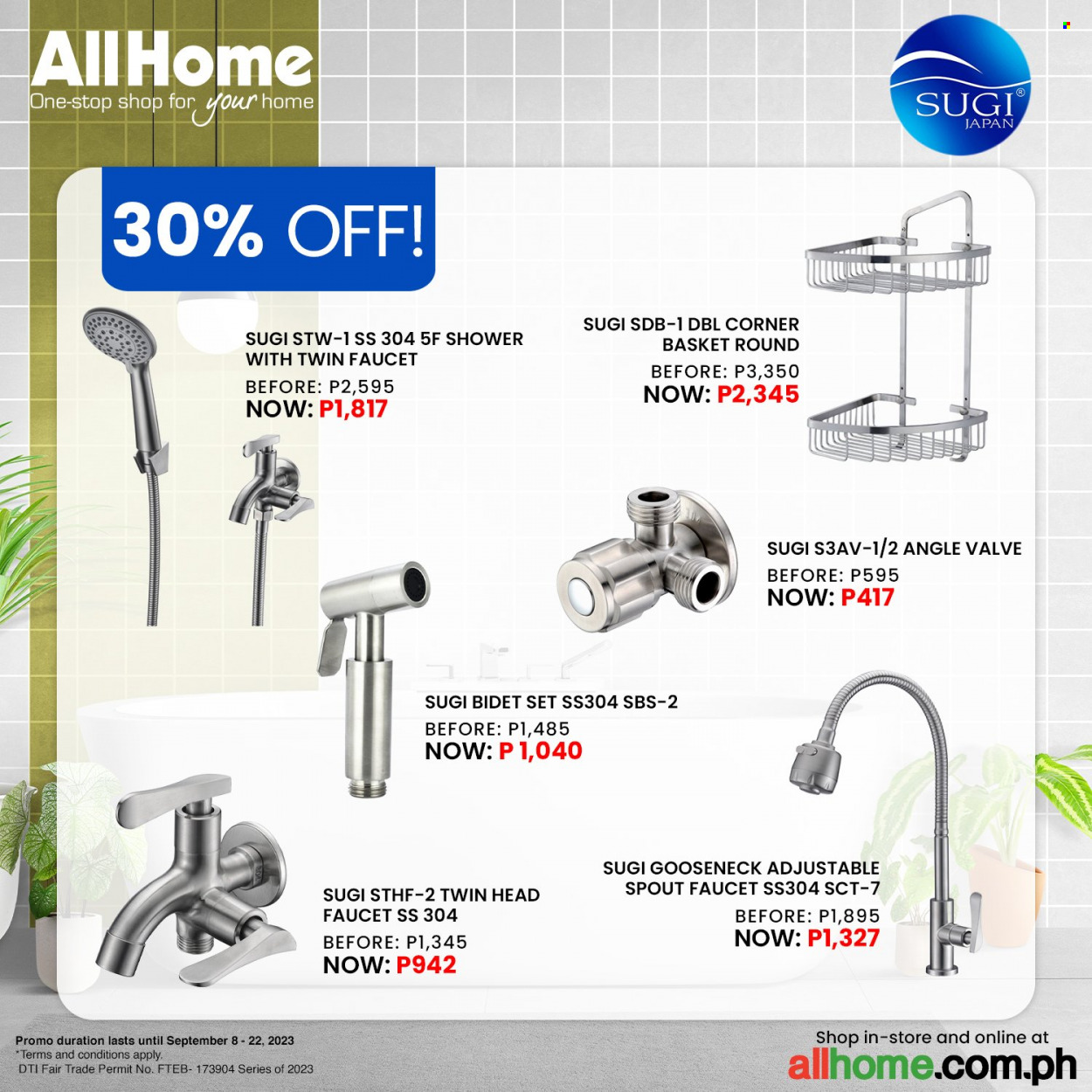 AllHome offer  - 8.9.2023 - 22.9.2023. Page 2.