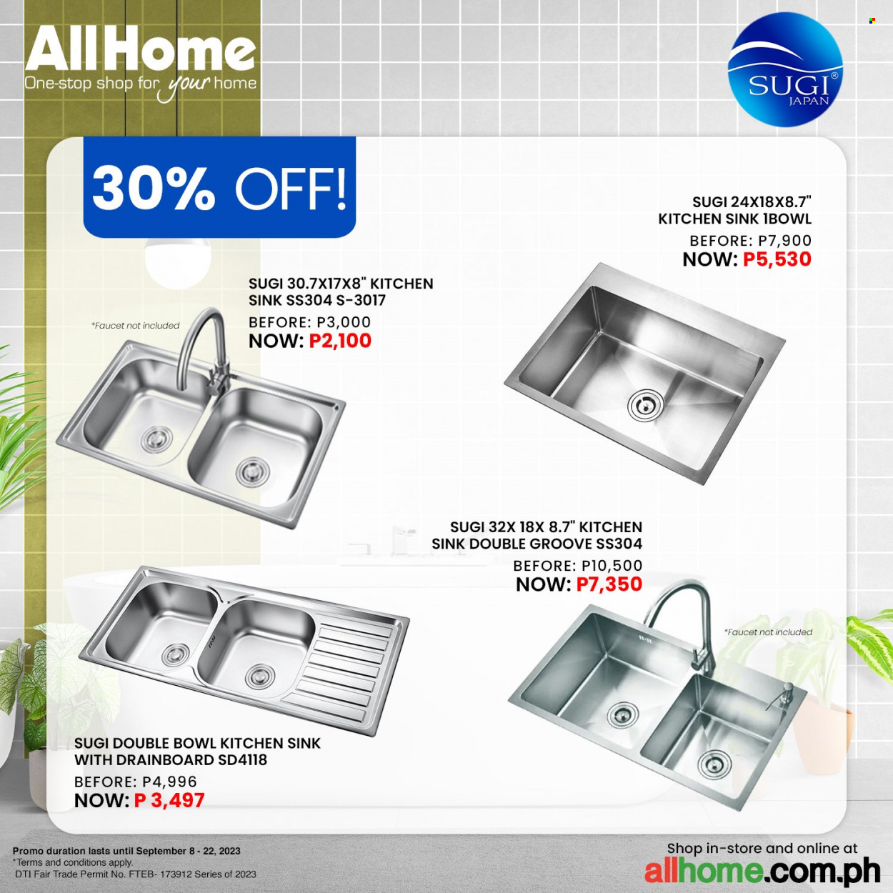 AllHome offer  - 8.9.2023 - 22.9.2023. Page 3.