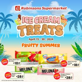 Robinsons Supermarket - Beat the heat with our Fruity Summer Ice Cream Treats!